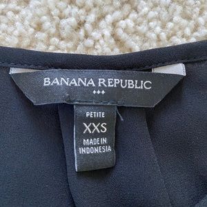 Black formal shirt with ruffled short sleeves